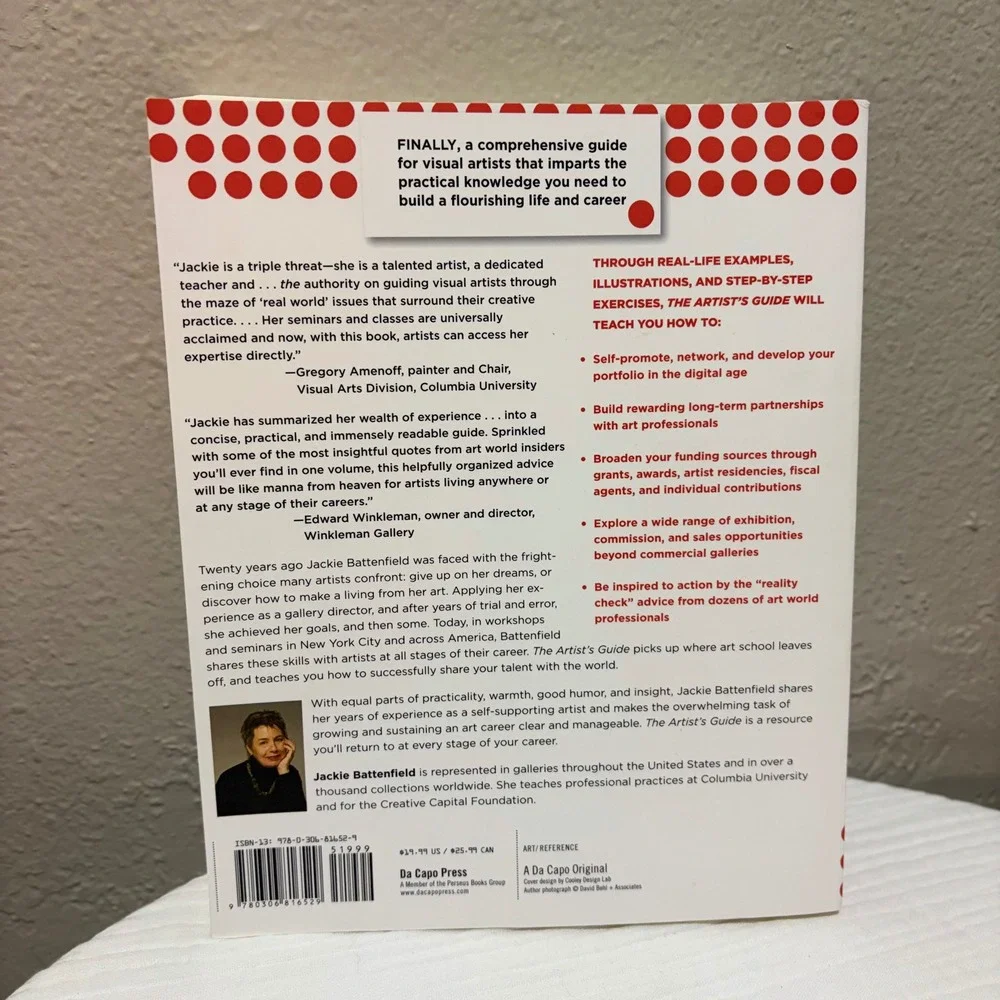 The Artist's Guide Jackie Battenfield How to Make a Living Doing What You Love